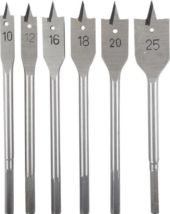 Actual product image Proline Pro-Line Drill BITS FOR WOOD KPL. 6 PIECES. (10-25MM) 26646 (10-25 millimetres)