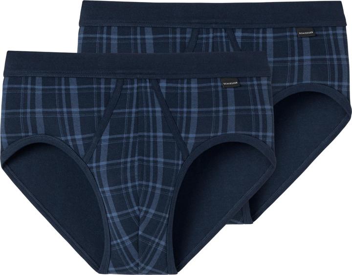 Produktbild Schiesser 2er Pack Original Classics Feinripp Slip / Unterhose (L, 2er Pack)
