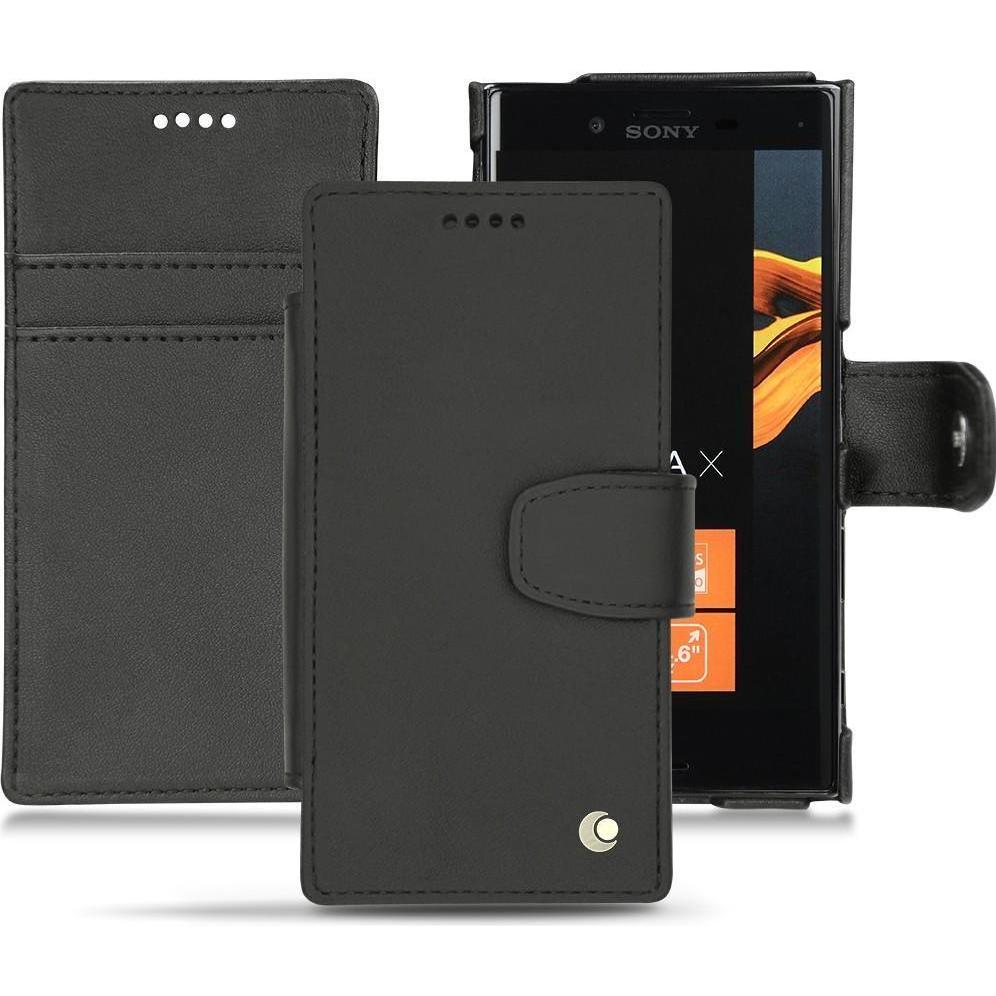 Thumbnail - Noreve Lederschutzhülle (Sony Xperia X Compact), Smartphone Hülle, Schwarz