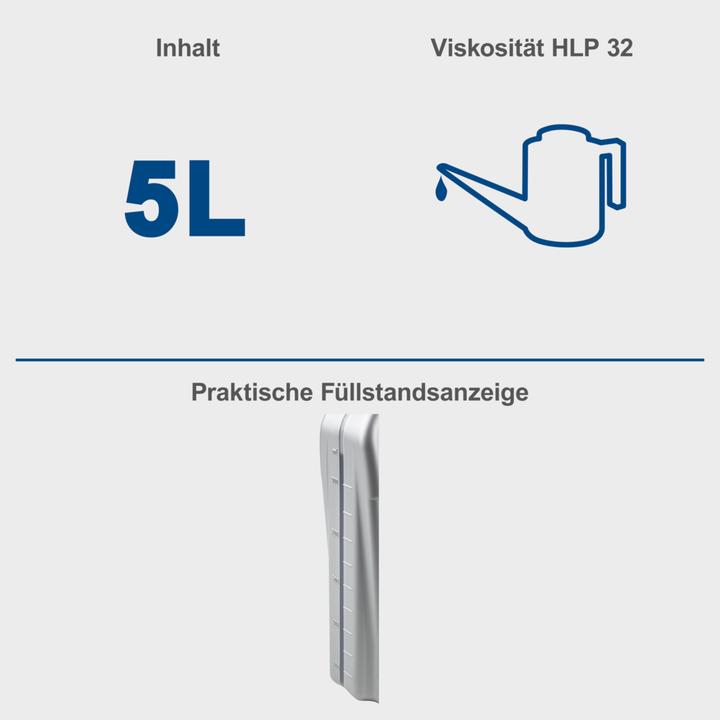 Produktbild Scheppach Hydrauliköl (5000 ml)
