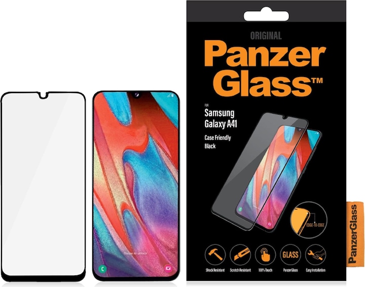 Produktbild PanzerGlass Edge to Edge (1 Stück, Samsung Galaxy A41)