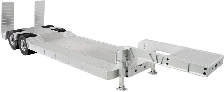 Produktbild Amewi Tieflader-Sattelauflieger mit Doppelachse aus Aluminium 1:14 KIT (Kit)