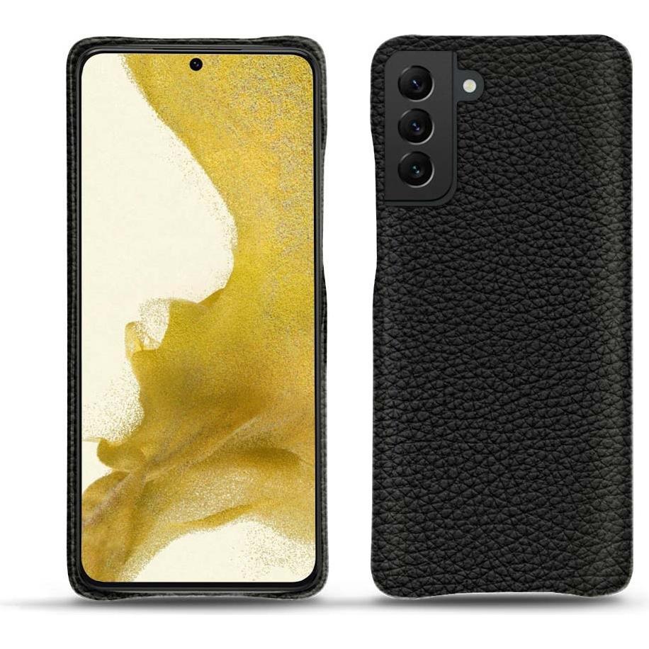 Noreve Lederschutzhülle (Samsung Galaxy S22), Smartphone Hülle, Schwarz
