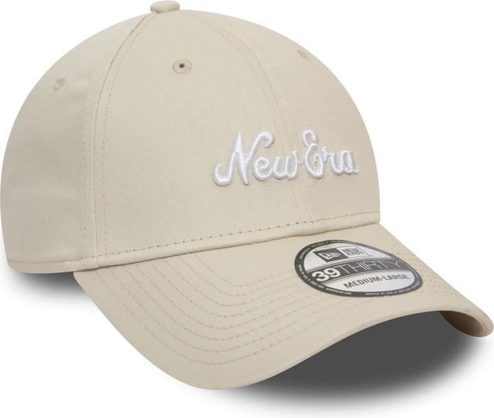 Produktbild New Era 39Thirty Stretch Cap - BRAND SCRIPT stone beige - S/ (S/M)