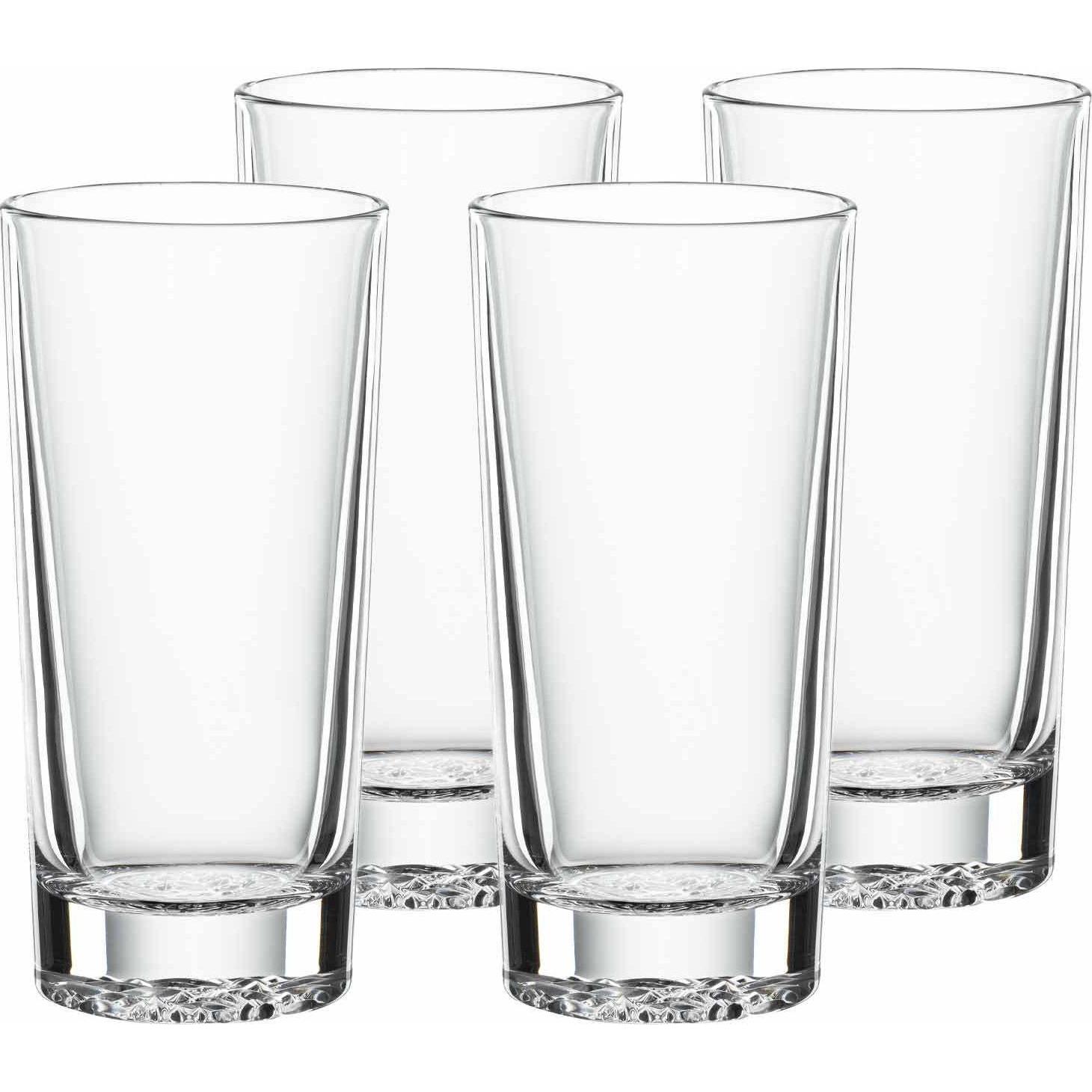 Spiegelau Longdrinkb.Lounge 2.0 4er Set, Cocktailgläser, Transparent