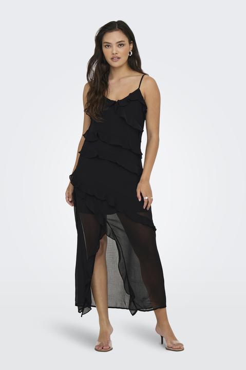 Image du produit Only Onlsine Life Strap Frill Long Dress Wvn (S)
