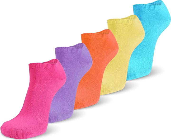 Pink, Türkis, Lila, Gelb, Orange