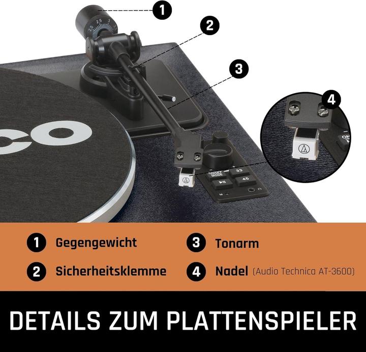 Actual product image Lenco LS-430 (Manual)