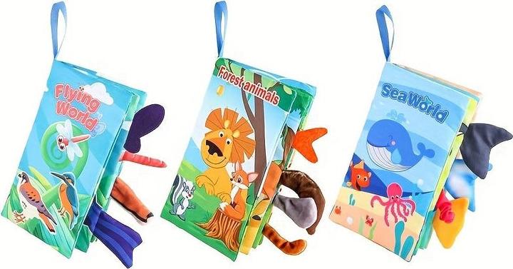 Image du produit Activity Board Livre pour bébé, livre souple pour bébé, livre d'éveil pour bébé, livre imperméable pour bébé (Anglais)