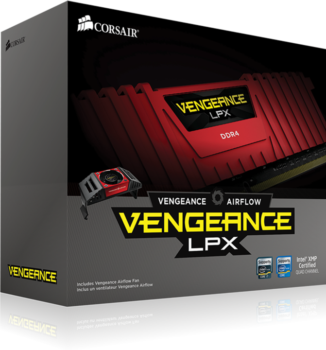 Image du produit Corsair Vengeance LPX (8 x 16GB, 2666 MHz, RAM DDR4, DIMM)