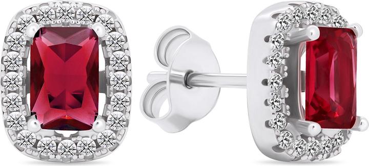 Produktbild Brilio Silver - Sparkling silver earrings with zircons EA578WR