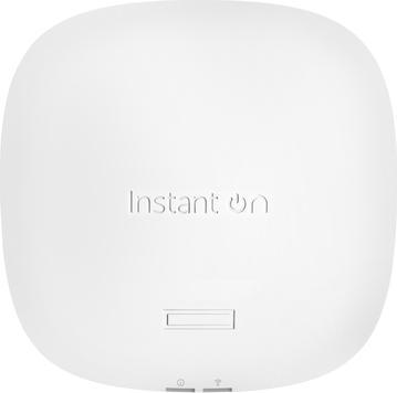 Actual product image HPE Networking Instant On Indoor Access Point Dual Radio 4x4 Wi-Fi 6 (ID) AP25, 2.4 GHz, 5 GHz
