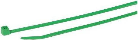 Actual product image HellermannTyton Cable tie green T50R 200x4,6mm (Plastic cable ties, 200 mm, 100 pcs.)