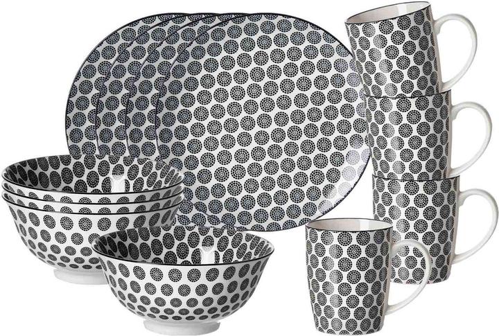 Actual product image Ritzenhoff & Breker Takeo Circles Frühstücksset (12 pcs.)