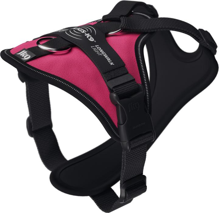 Produktbild Julius-K9 K9 Longwalk light sele w/trackerpocket,Dark pink,XS (XS, Hund, Spazieren)