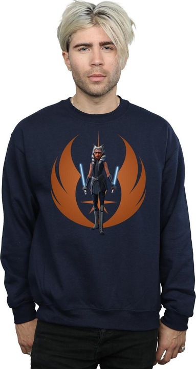 Image du produit Star Wars - Sweat CLONE WARS AHSOKA REBEL POSE - Homme (M)