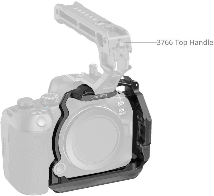 Produktbild SmallRig 5953 HawkLock Quick Release Half Cage for Canon EOS R6 Mark III / R6 Mark II / R5 Mark II (Cage)