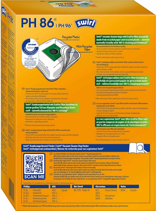 Productafbeelding Swirl PH 86 MicroPor (1 x)