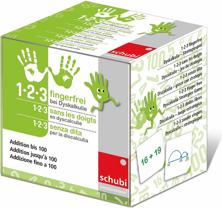 Image du produit 1-2-3 doigts libres en cas de dyscalculie 2 - Addition (Allemand)