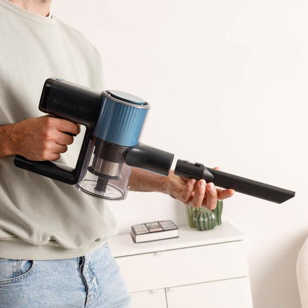 Image du produit Taurus Aspirateur sans fil à batterie amovible, 180 W, 35 min autonomie, filtre HEPA, turbo-brosse