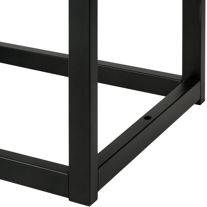 Produktbild CLP Polson Samt Schwarz (150 cm)