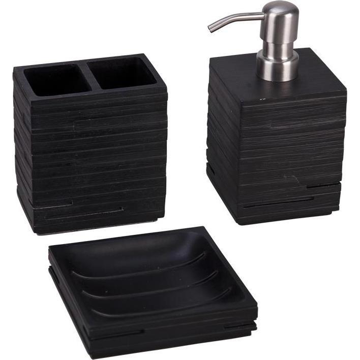 Thumbnail - Domoletti, Seifenspender + Seifenschale, SOAP DISPENSER BPO-0350A BLACK