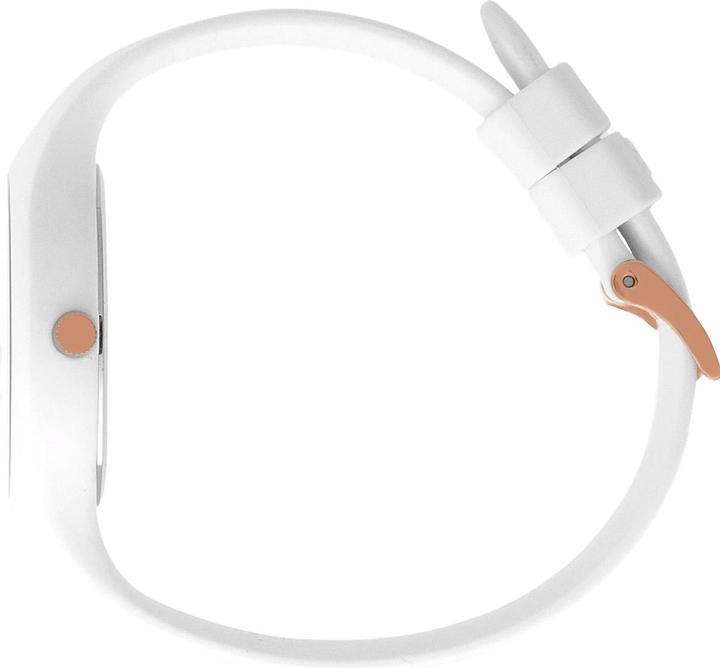 Actual product image ICE Watch Ice Lo White Pink (Analogue wristwatch, 37 mm)