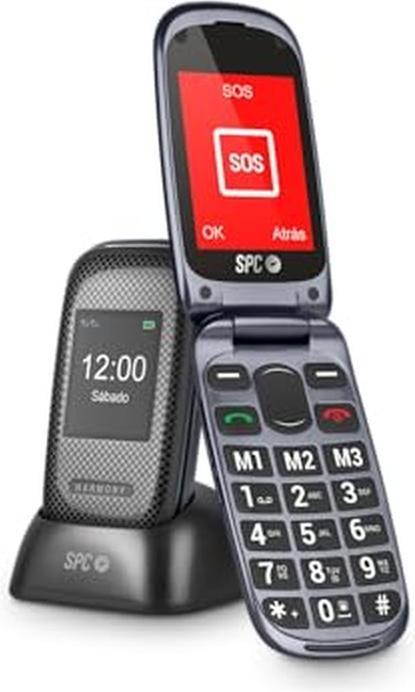 Actual product image SPC Harmony Klapphandy für Senioren mit grossen Tasten, hoher Lautstärke und SOS-Knop