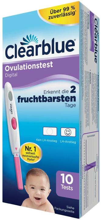 Actual product image Clearblue Ovulationstest