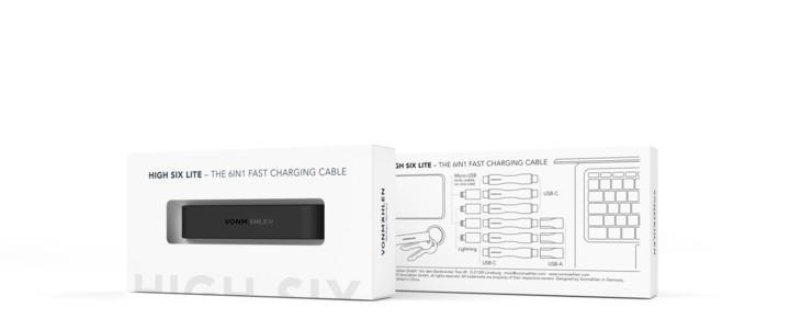 Immagine prodotto Vonmählen USB-C/USB-A Cavo di ricarica 6in1