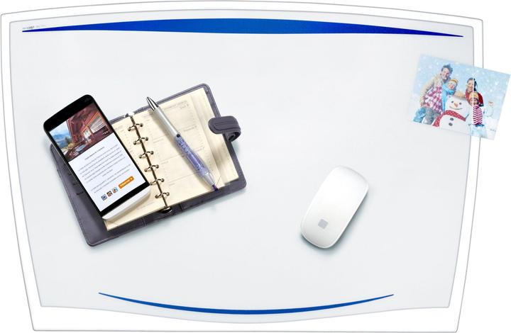 Actual product image Cep Desk pad ICE, 448 x 656 mm, ice blue (45 x 66 cm)