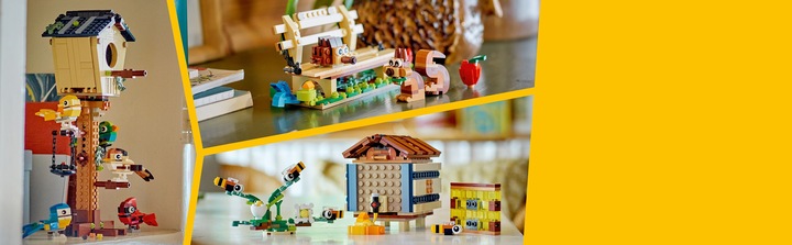 Image du produit LEGO Creator - Maisonnette à oiseaux (31143, LEGO Creator 3-in-1)