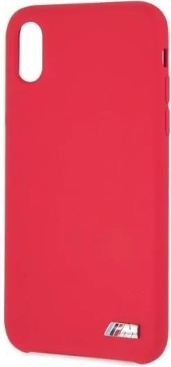 Produktbild BMW Etui hardcase BMHCPXMSILRE iPhone X /Xs czerwony/red Silicone M Collection (Apple iPhone X, Apple iPhone XS)