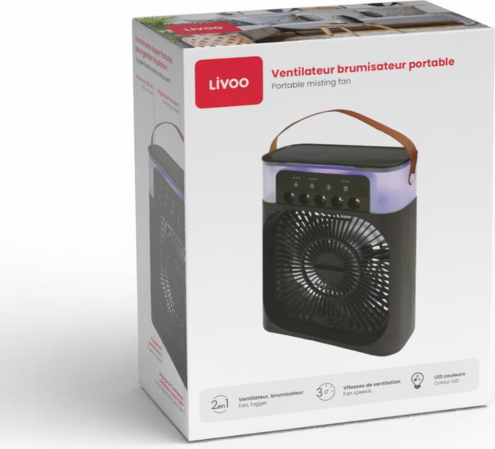Produktbild Livoo Tragbarer Nebelventilator