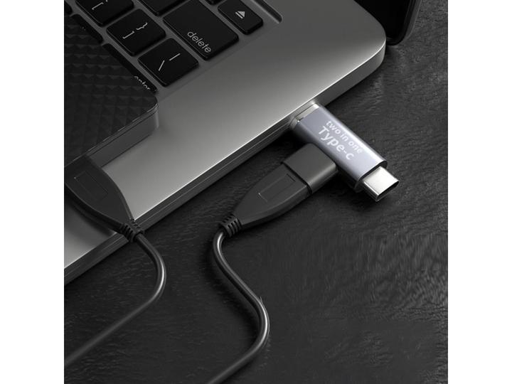 Immagine prodotto PowerGuard Adattatore di ricarica e dati da USB-C a doppio USB-C 2-Bay (USB-C)
