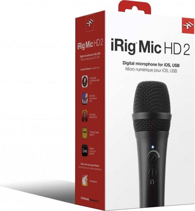 Immagine prodotto IK Multimedia iRig HD 2 (USB, 30 pin, Lightning)