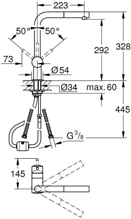 Produktbild Grohe Minta Einhand-Spültischbatterie