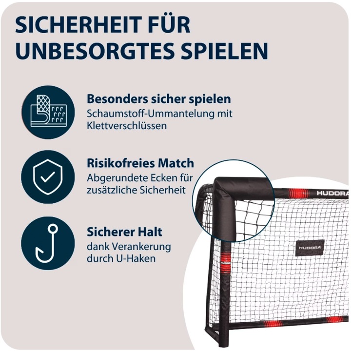 Produktbild Hudora Fussballtor Pro Tect 180