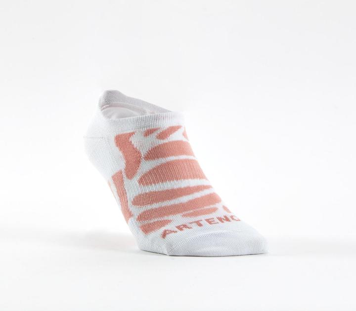 Produktbild Artengo Tennissocken RS160 Low 3er Pack orange/rosa Motive (35 - 38)