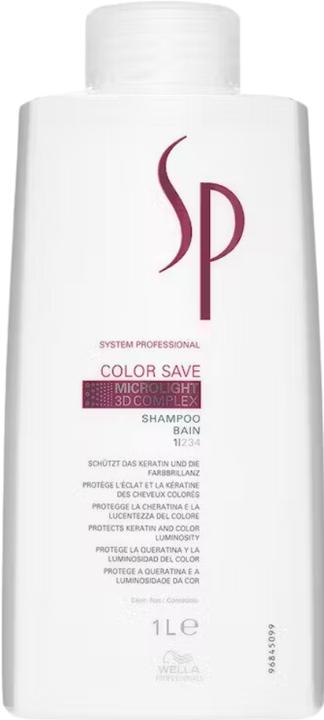 Produktbild Wella System Professionals Color Save Shampoo-1000ml (Flüssiges Shampoo, 1000 ml)