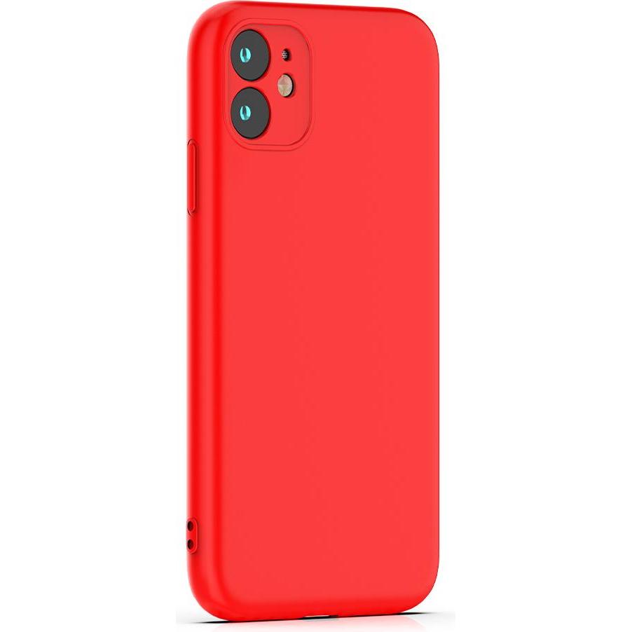OEM Silikonhülle für Samsung Galaxy A54 5G rot (Samsung Galaxy A54 5G), Smartphone Hülle, Rot
