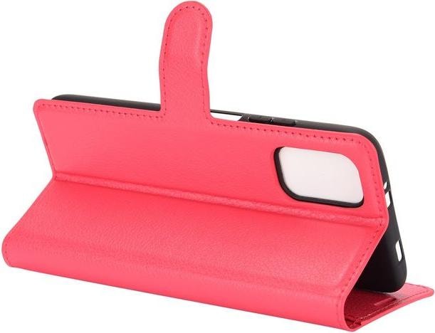 Actual product image MU Classic Litchi Leather Bookcover Series (Realme 9 4G, Xiaomi Redmi 9T)