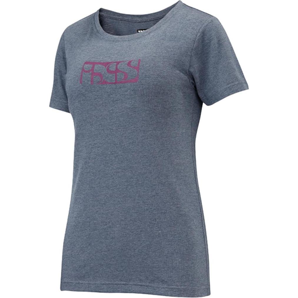 iXS, Damen, Velotrikot, Brand Tee Women (44), Grau, 44