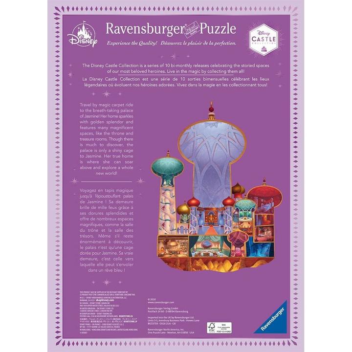 Produktbild Ravensburger Disney Prinzessinnen Puzzle: Prinzessin Jasmine's Castle 1000 Teile