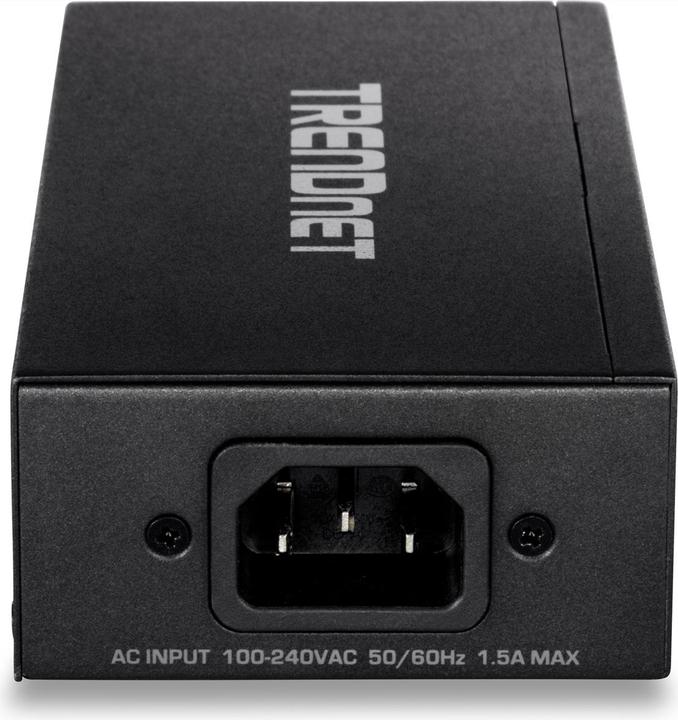 Actual product image Trendnet TPE-117GI Power Injector (802.3af (PoE), 802.3at (PoE+), 802.3bt (PoE++), 60 W)