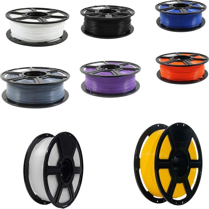 Image du produit FlashForge HS PLA 1,75mm WHITE 1kg (PLA, 1.75 mm, 1000 g, Blanc)