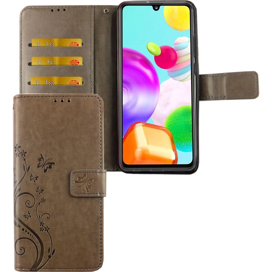 Thumbnail - König Design Hülle Handy Schutz für Samsung Galaxy A41 Case Cover Tasche Wallet Etui Bumper (Samsung Galaxy A41), Smartp...