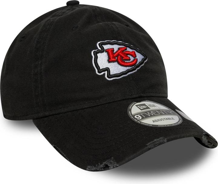 Actual product image New Era 9Twenty Cap - Washed Kansas City Chiefs Schwarz