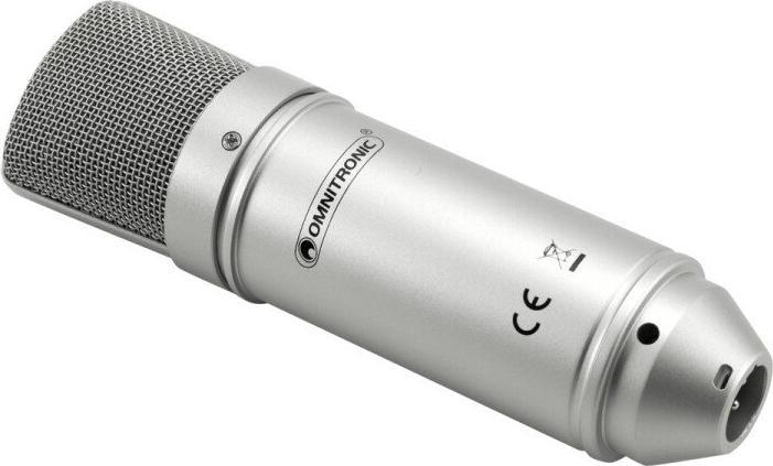Produktbild Omnitronic Kondensatormikrofon für professionelle Studiound LiveEinsätze