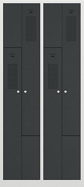 Produktbild eurokraft basic Z-Schrank (80 cm, 180 cm)